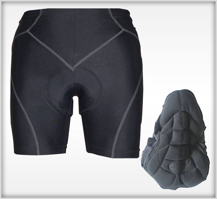 Lycra Cycling Shorts Bikers Anti Bacterial Pads MTB Road Tights Shorts