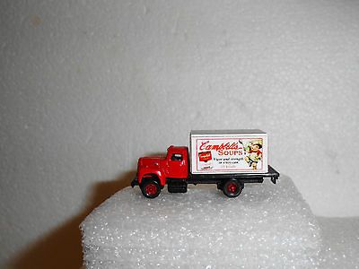 CMW   Mini Metals CUSTOMIZED IH R 190 Box Truck Campbell​s Soup N