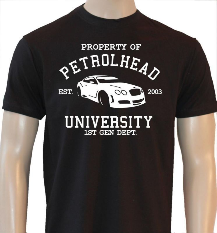 PETROLHEAD UNI BENTLEY GT CONTINENTA​L CAR T SHIRT C026