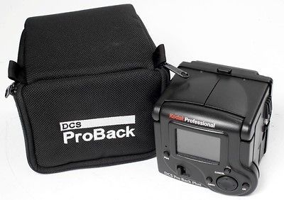 Kodak DCS Pro Back Plus Digital Back  READ