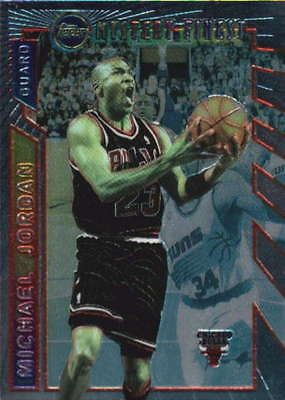 MICHAEL JORDAN RARE 1996/97 96/97 TOPPS MYSTERY FINEST #M14 BULLS