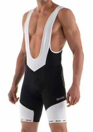 Santini Smart Cycling Bib Shorts NAT SMART SP1072   Black