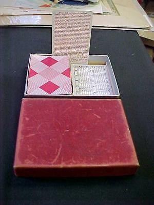 VINTAGE 1946 BROWN & BIGELOW #31.A PLAYING CARDS L@@K