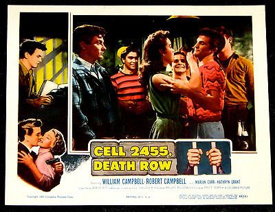 Death Row 1955 Caryl Chessman Story William Campbell Robert Campbell u