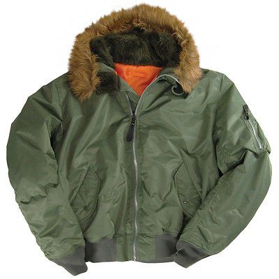 Industries Knox Armory Hooded MA 1 Jacket Sage Green, Metal, Black