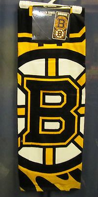 NEW BOSTON BRUINS BEACH TOWEL