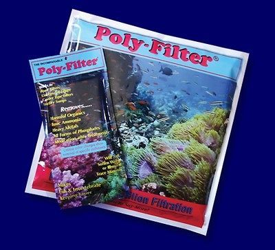 POLY BIO MARINE 4X8 POLY FILTER REEF AQUARIUM