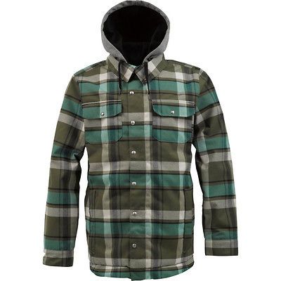 Burton Mens Hackett Jacket   Keef Riverside Plaid   Large