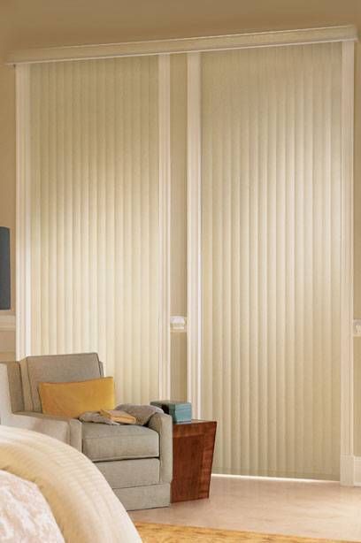 Textured Vinyl Vertical Blinds 78 x 84 for Patio Door