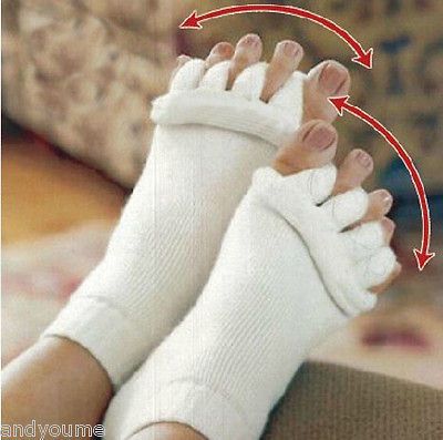 Massage Toe Socks Blood Circulation Relieve Pain Yoga GYM Foot Massage