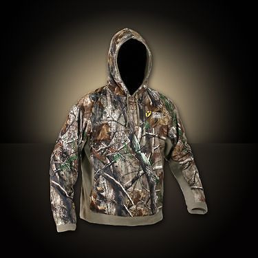 Scent Blocker Scent Sheild Bone Collector Fleece Hoodie Size XL RTAP