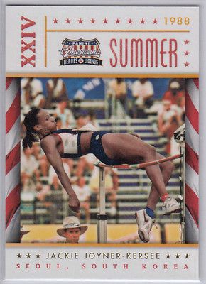 JACKIE JOYNER KERSEE 2012 Americana Heroes & Legends Summer/Winter