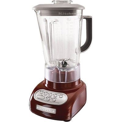 KSB560GC Dark Red Gloss Cinnamon Unbreakable Jar 5 speed Blender