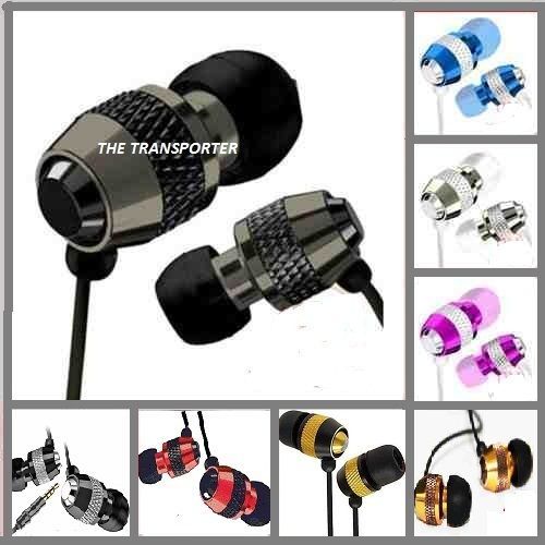 IN EAR EARPHONES EARBUD FOR SONY IPHONE 4S BOS IPOD IPAD SKULL A30