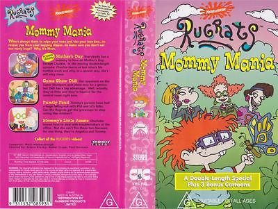 RUGRATS MUMMY MANIA VIDEO VHS A RARE FIND