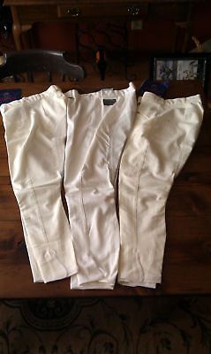 NEW Georg Schumacher White Full Seat Breeches