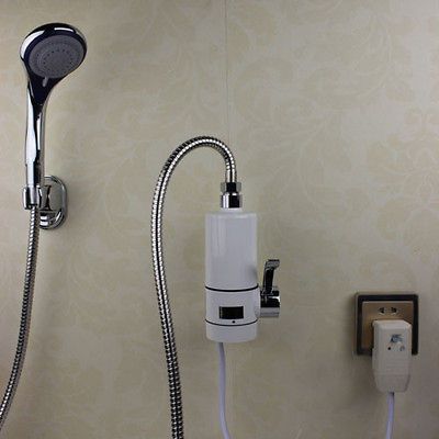 Instant Electric Faucet water heater Cold&hot mixer tap shower heat