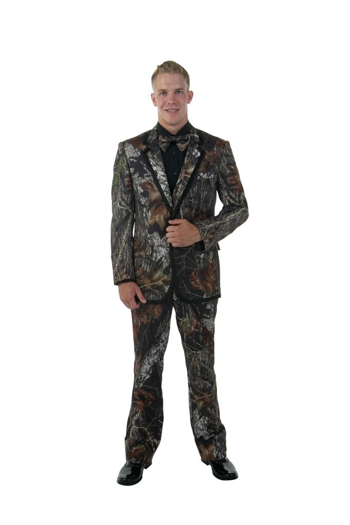 mossy oak alpine camoflauge camo prom TUXEDO mens adult halloween