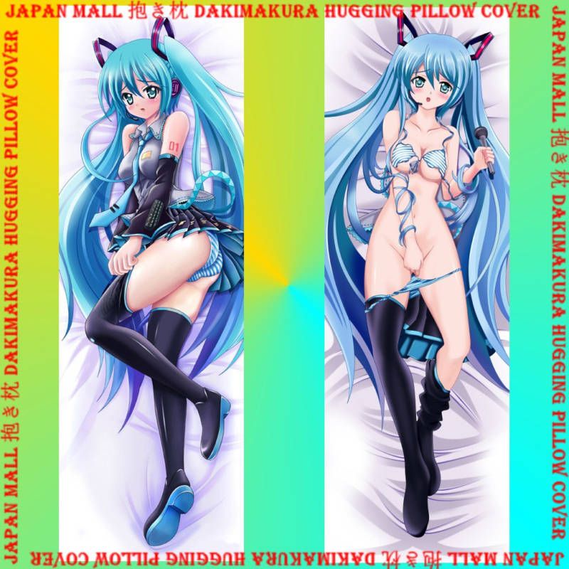 Hatune Miku Vocaloid Dakimakura Hugging Pillow Cover A3