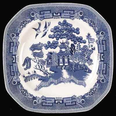 Johnson Bros WILLOW BLUE Sq Salad Plate 7 3/4 4740313