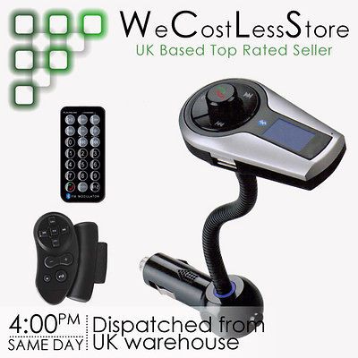 Bluetooth Handsfree Car Kit FM Transmitter for Apple iPhone 3G 3GS 4