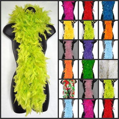 BOA FANCY COSTUME ACCESSORIES NEW CARNIVAL FEATHER BOAS HEN STAG NIGHT