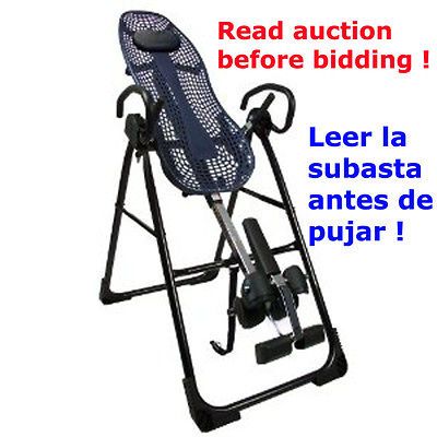 Read the Auction Teeter Hang Ups Inversion Table EP 950 Decompression