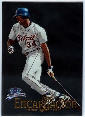 1999 Fleer Brilliants   Juan Encarnacion [68]   Detroit Tigers   SUPER