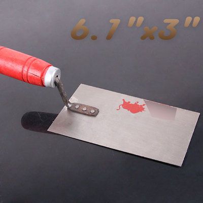 x3 Iron Concrete Brick Laying Trowel Cement Mortar Hand Tool