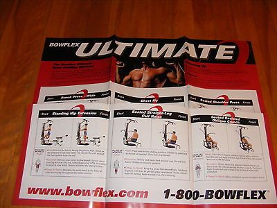 BOWFLEX ULTIMATE  UNLAMINATED POSTER BRAND NEW