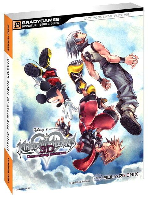 Kingdom Hearts 3D Dream Drop Distance Official Game Strategy Guide New