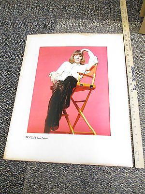 TV GUIDE Cover PORTRAIT 1973 Diana Rigg Avengers UK studio director