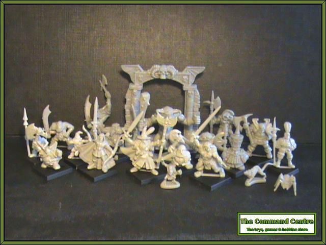 Warhammer Quest All Figure Types For Sale Unpainted Unbroken Fantasy