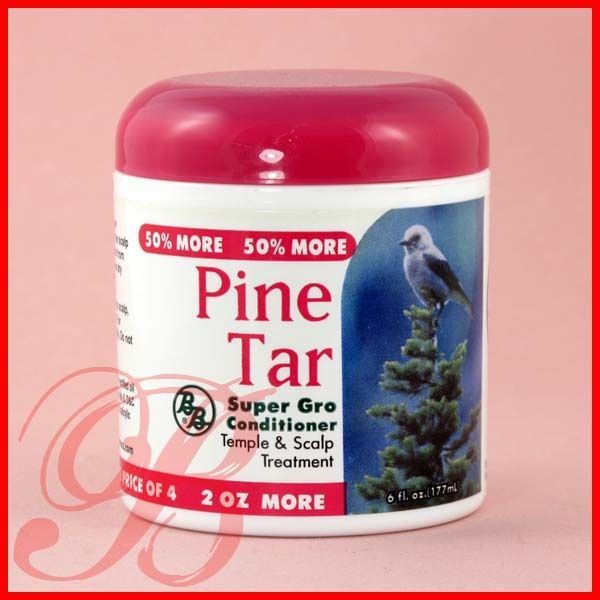 BB Pine Tar Super Gro Conditioner Temple & Scalp 6 oz