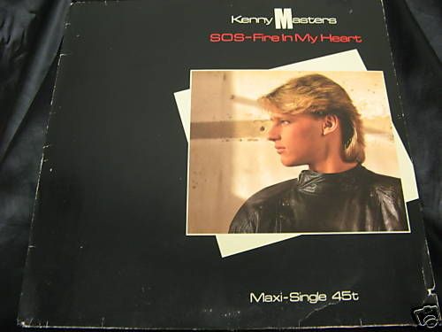 KENNY MASTERS S.O.S. FIRE IN MY HEART Rare Euro Hi Nrg