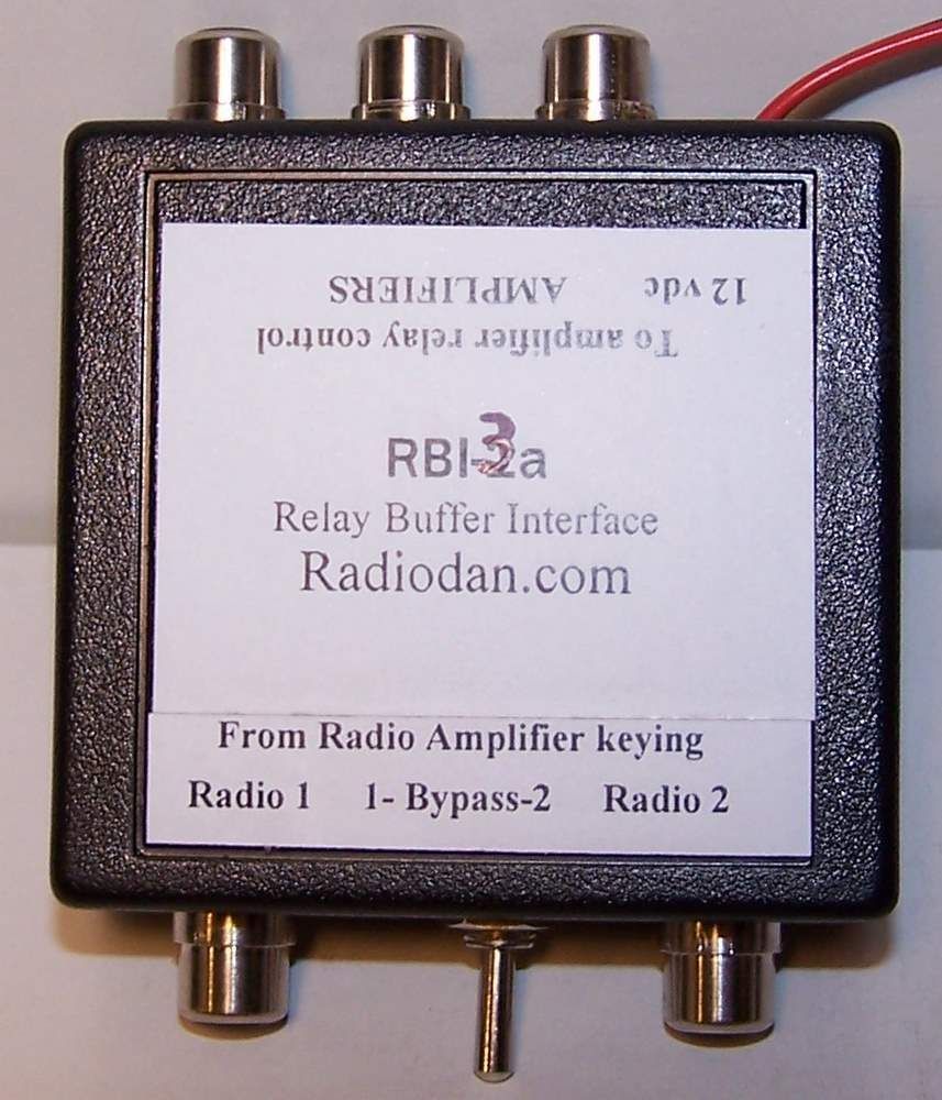 Amplifier keying relay buffer interface TWO radios and 3 linear