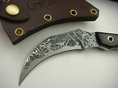 Hunting Gear Claw Bowie Combat Tactical Karambit Knife Machete