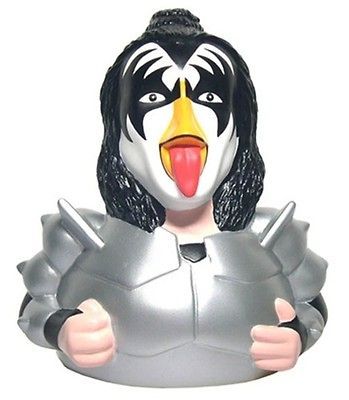 KISS Gene Simons The Demon Celebriduck Rubber Duck NIB