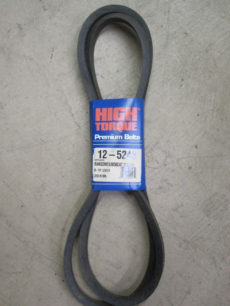 REPLACEMENT BELT FOR BOBCAT/RANSOME 38015N 86 7/8 LENGTH