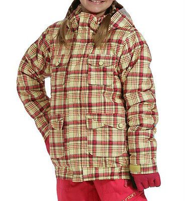 New BURTON Twist Bomber Snowboard Ski Girls 5k Waterproof Insulated