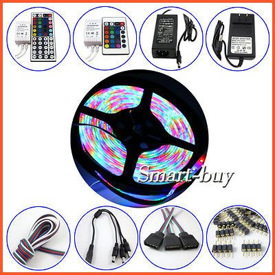 24/44keys IR Remote 5M/10M Cable 4Pin Connector 4 3528 5050 RGB LED