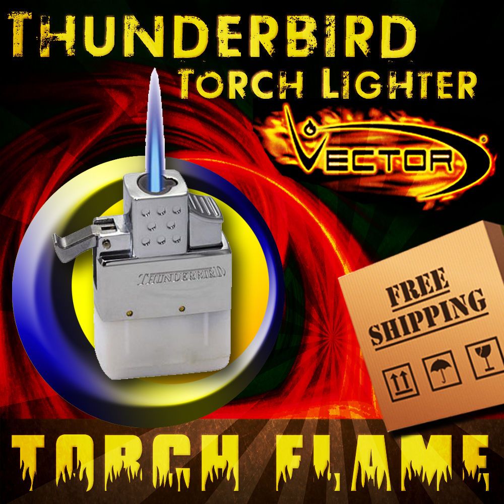 Butane Torch Flame Insert with Flip Top For Lighters by Vector
