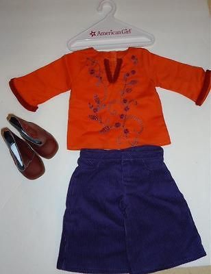 American Girl JULIE Doll DOG WALKING OUTFIT w Boots   NEW (h**