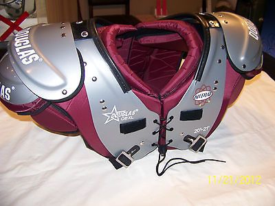 Douglas Nitro NP 25 Series QBXL Adult Football Shoulder Pads XL 20