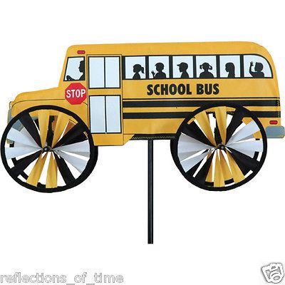 Newly listed School Bus Lawn / Garden Spinner, NIP, Premier Designs