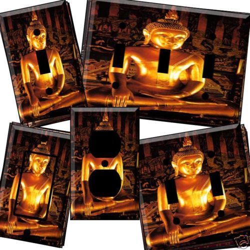 Buddha VI Light Switch Cover wall plate buddah