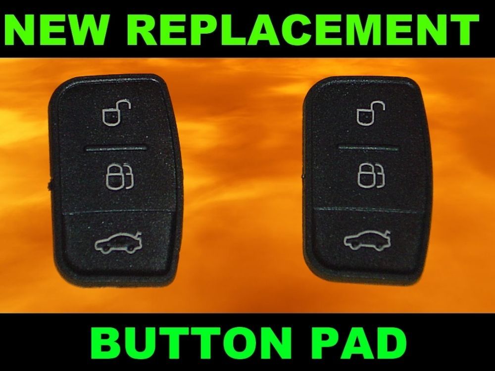 SMART KEY KEYLESS ENTRY REMOTE BUTTON PAD 3 BUTTONS, FLIP KEY BUTTONS