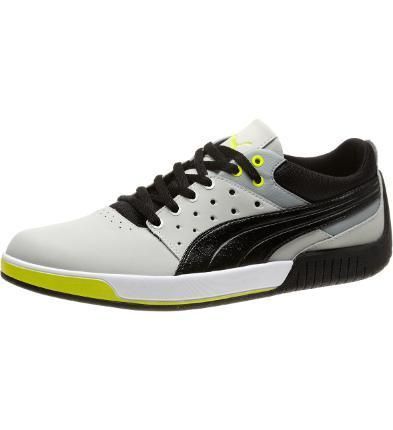 Puma Subaru Global Rallycross Street Low Top Gray/black/lim e (Dave