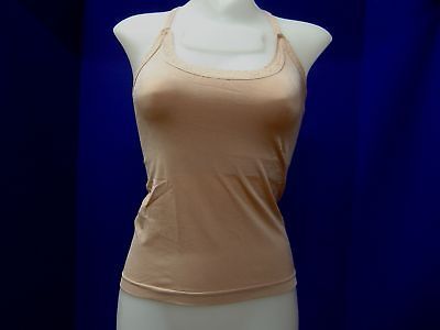 As seen on TV Shear Shapewear Camisole Built in Bra Microfiber Spandex