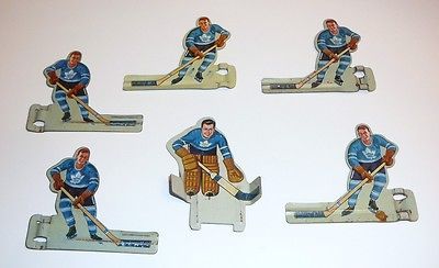 TORONTO MAPLE LEAFS Hockey Team Eagle Toys Tin Table Players Vampire